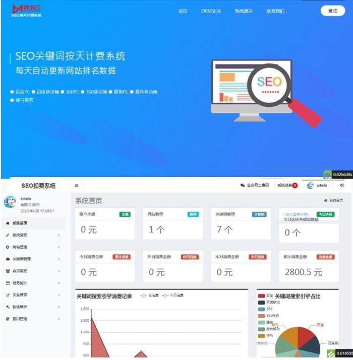 按天扣费的SEO系统源码 免费分享下载  https://huchuo.lanzous.com/i1Patmhay9c 第1张